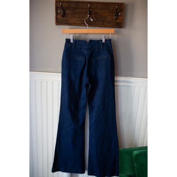 Anthropologie Maeve Junie High-Rise Wide-Leg Jeans 27 NEW - Picture 4 of 5